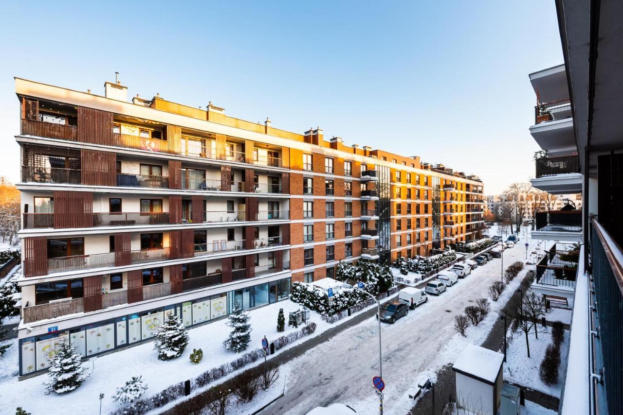 Bemowo Green Wood Apartment Warschau Exterior foto